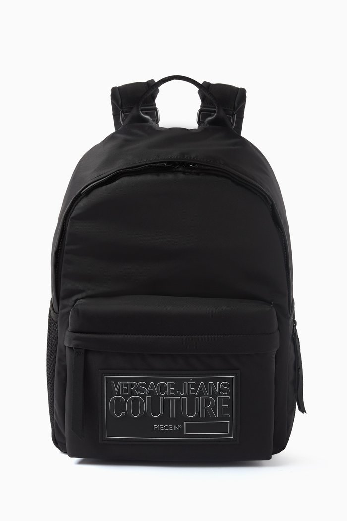 

Logo Backpack in Nylon, Black