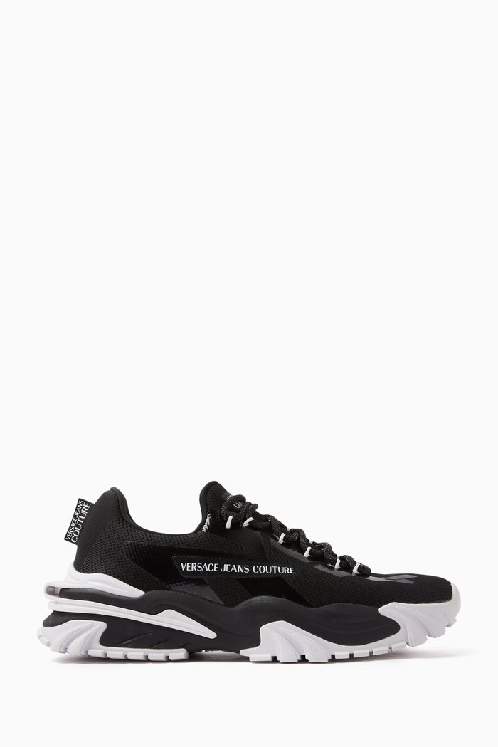 New Trail Trek Low-top Sneakers, Black