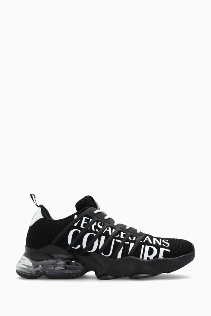 

Logo Chunky Sneakers in Synthetic, Black