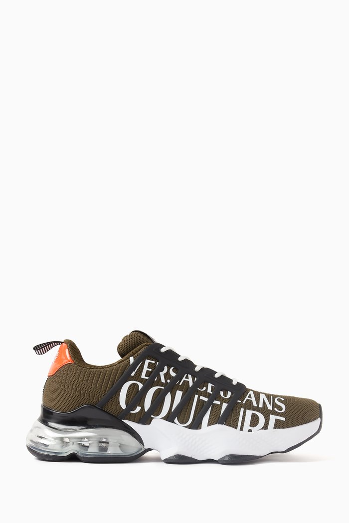 

Logo Chunky Sneakers in Synthetic, Green