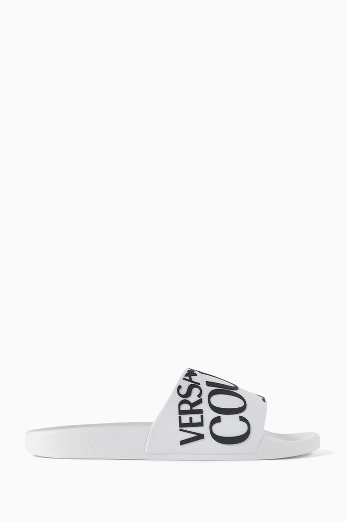 

Logo Slides in Rubber, White