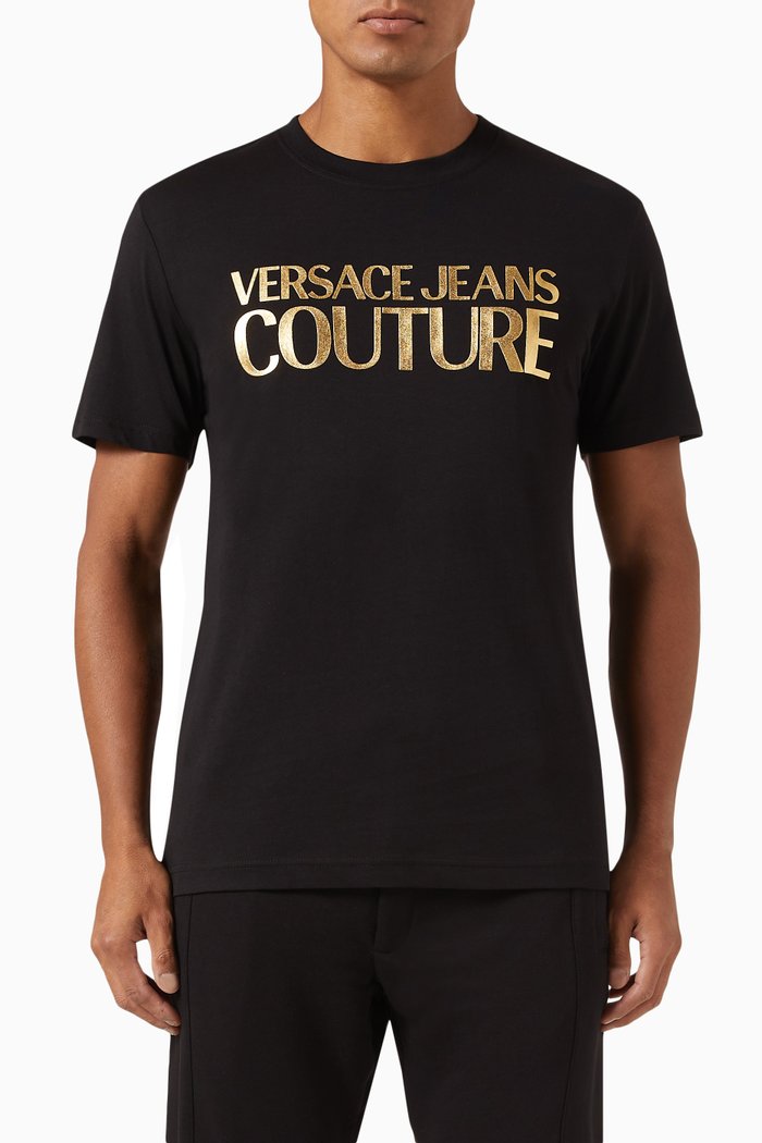 

Logo T-shirt in Cotton, Black