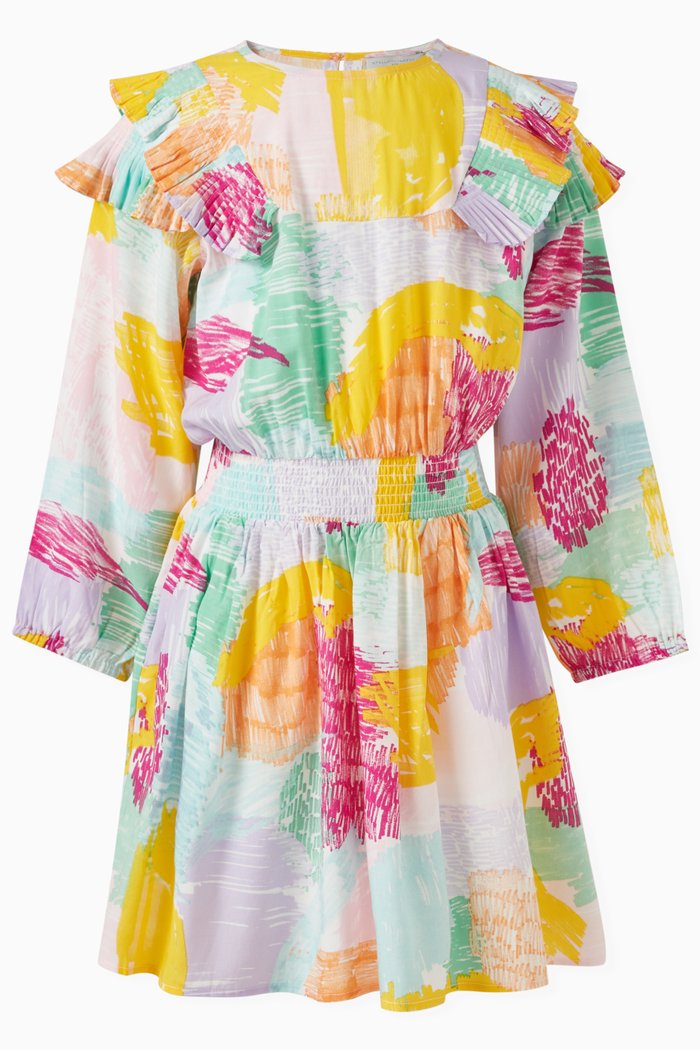 

Abstract Doddle Print Dress in Viscose-Blend, Multicolour