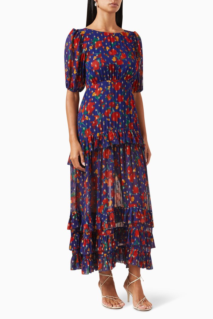 

Shireen Midi Dress, Blue