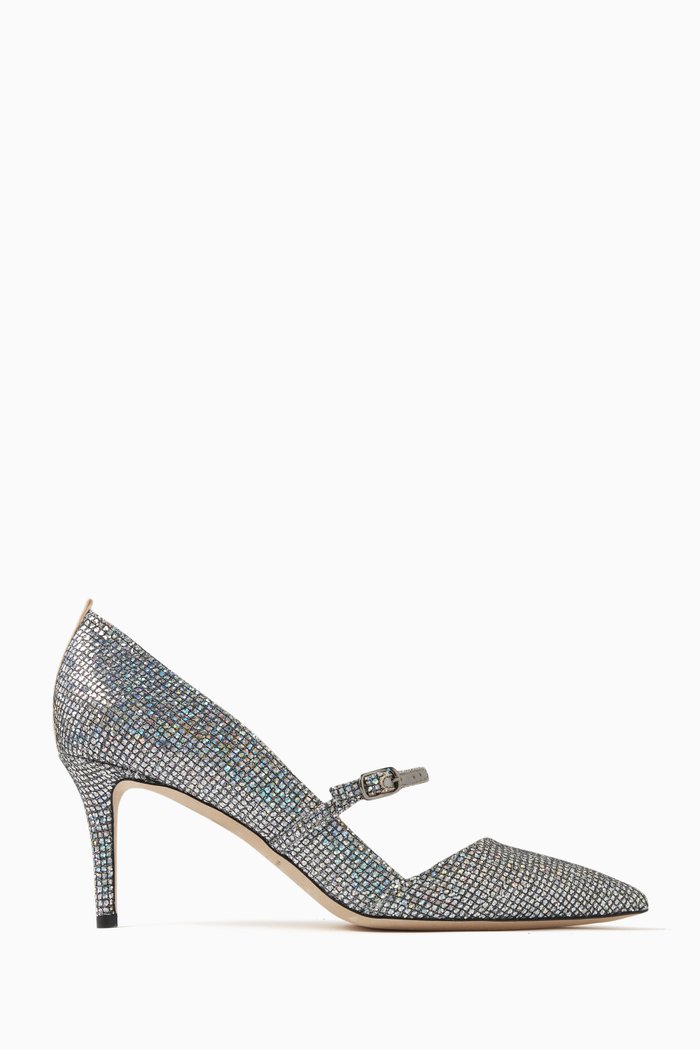 

Nirvana 70 Pumps in Glitter-fabric, Silver