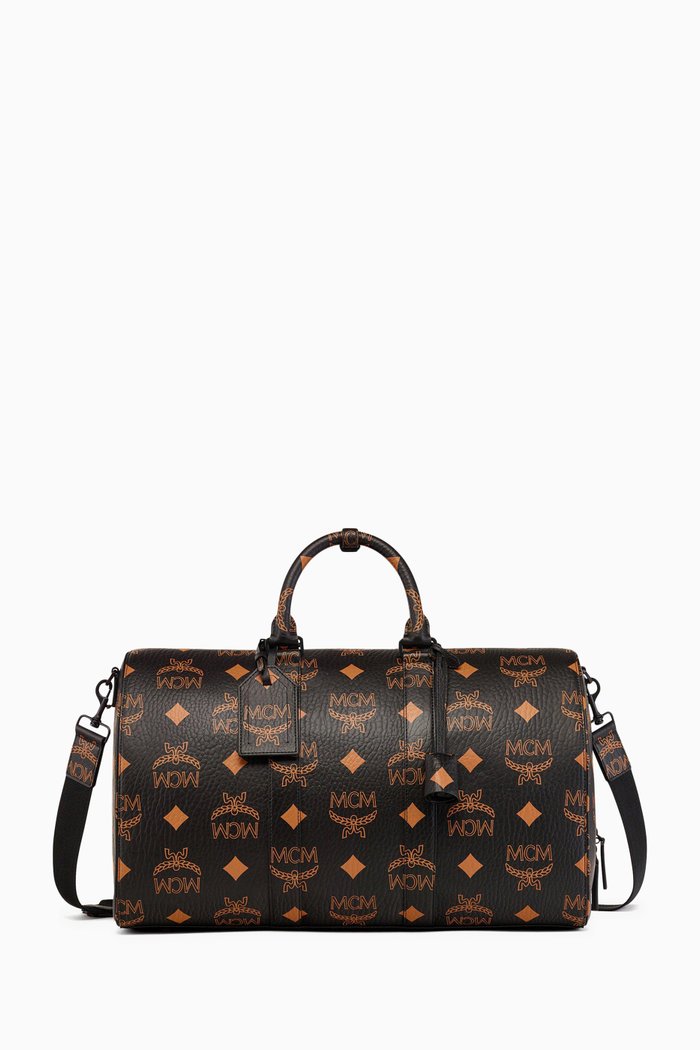 Medium Ottomar Weekender Bag in Monogram Visetos, Black