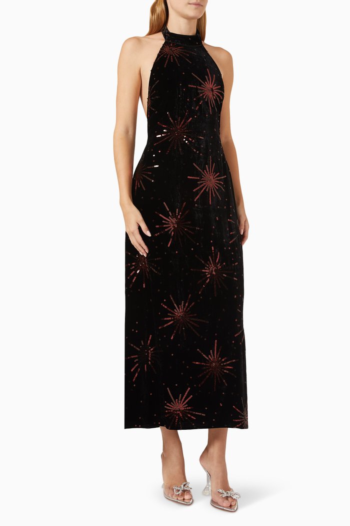 

Pearl 2 Sequin Dress, Black