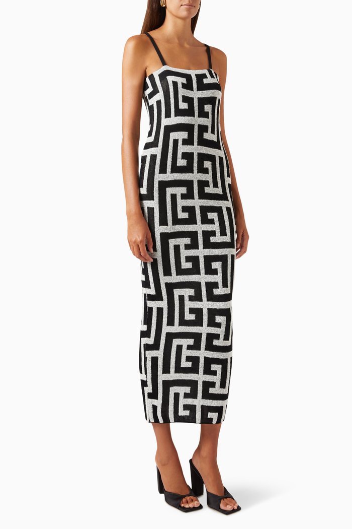 

Monogram Dress in Jersey, Multicolour