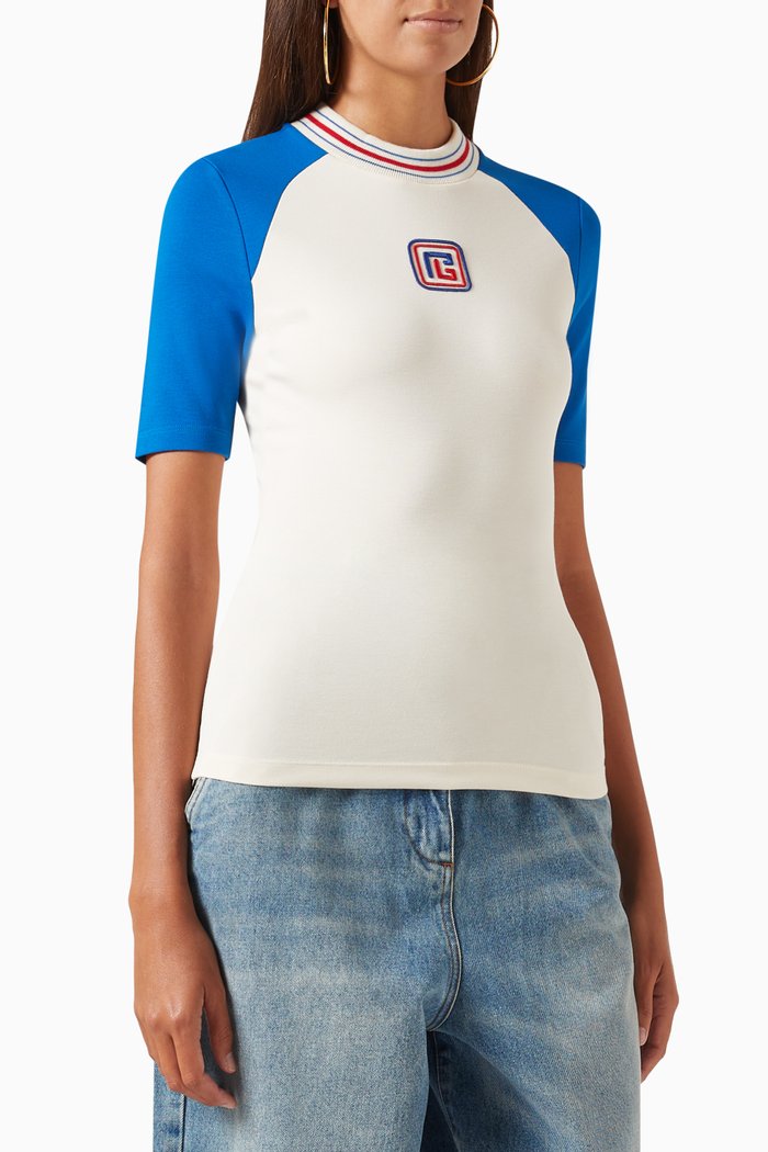

Retro PB T-shirt in Jersey, Multicolour