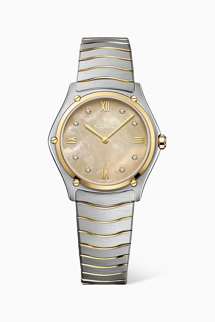 

Sport Classic Stainless Steel Watch, 33mm, Silver
