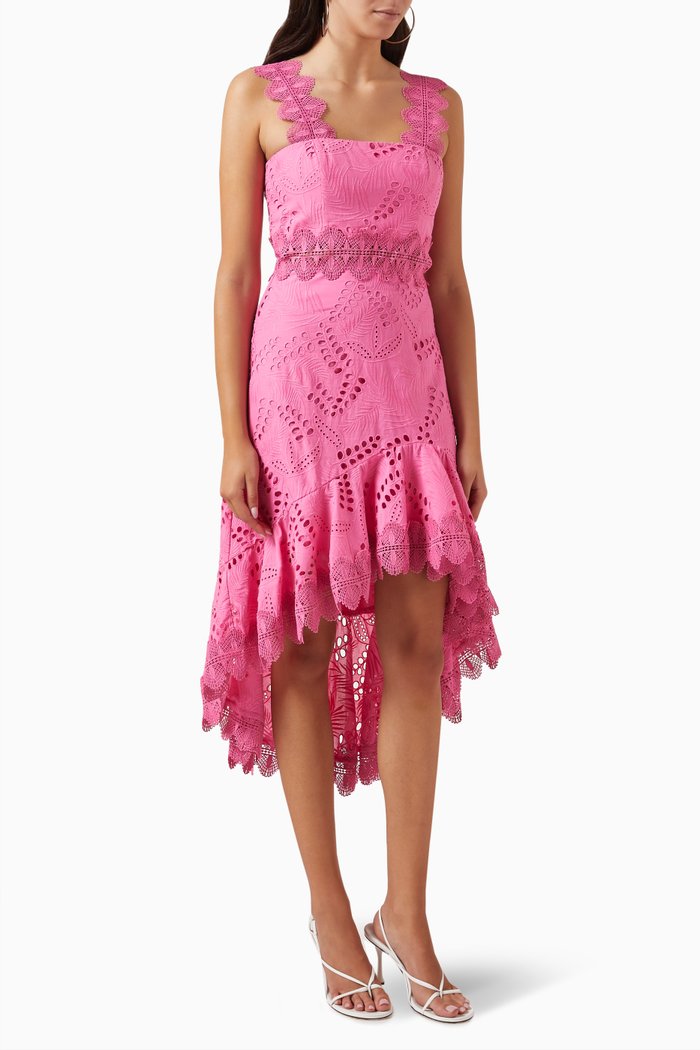 

Jackie Dress in Cotton, Pink