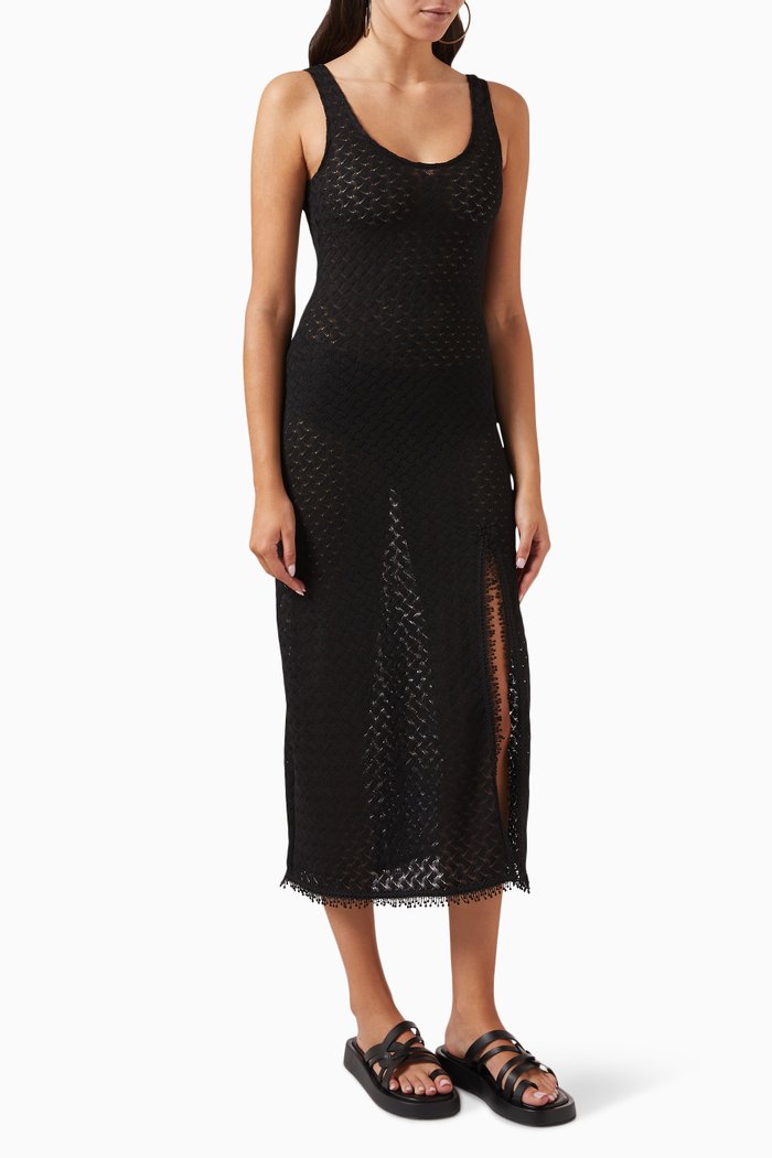 

Vivida Midi Dress, Black