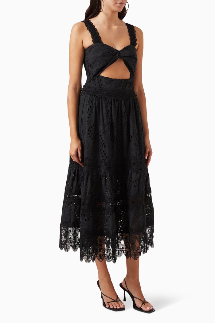 

Jane Dress in Cotton, Black