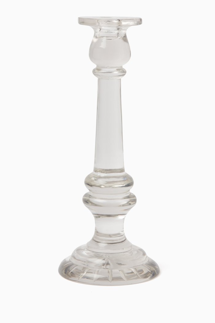 

Large Candle Holder, Silver
