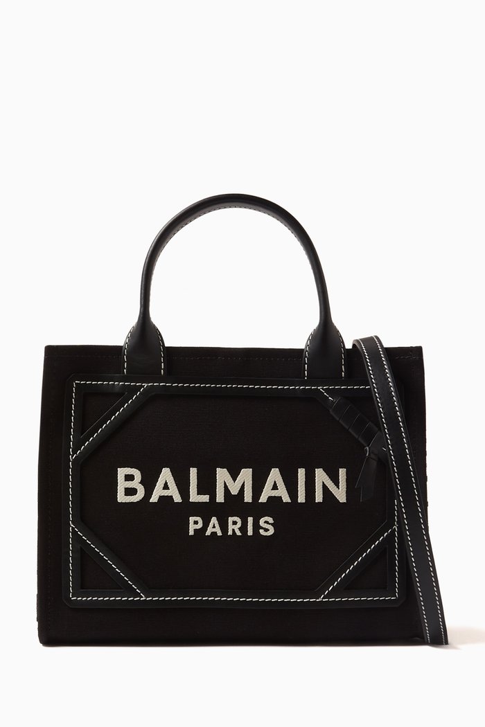 

Small B-Army 42 Shopper Tote Bag in Canvas, Black