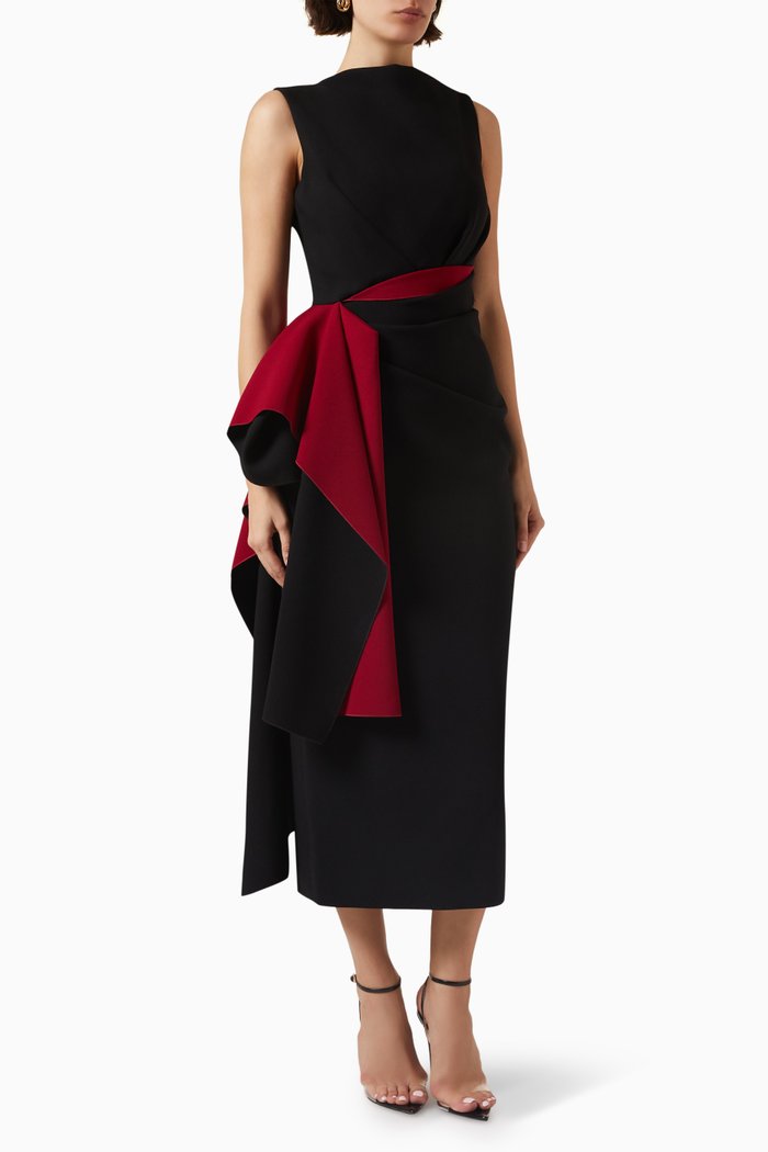 

Calatrava Drape Dress, Multicolour