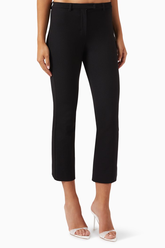 

Umanita Pants in Stretch Cotton, Black