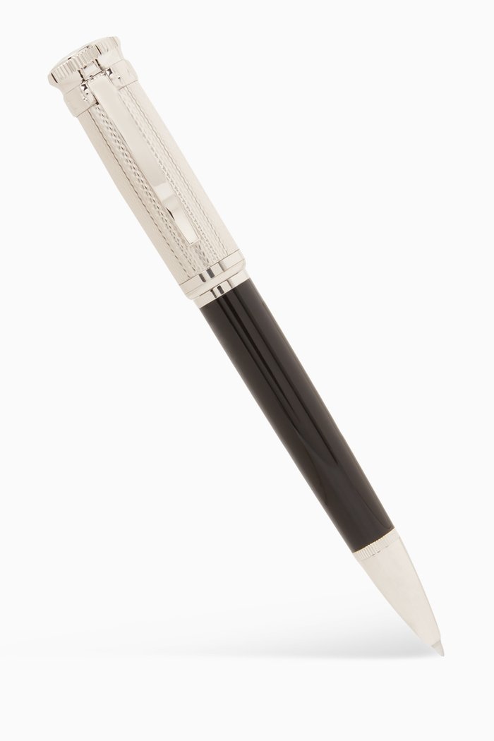 

Sentryman Barley Ballpoint Pen in Resin, Black