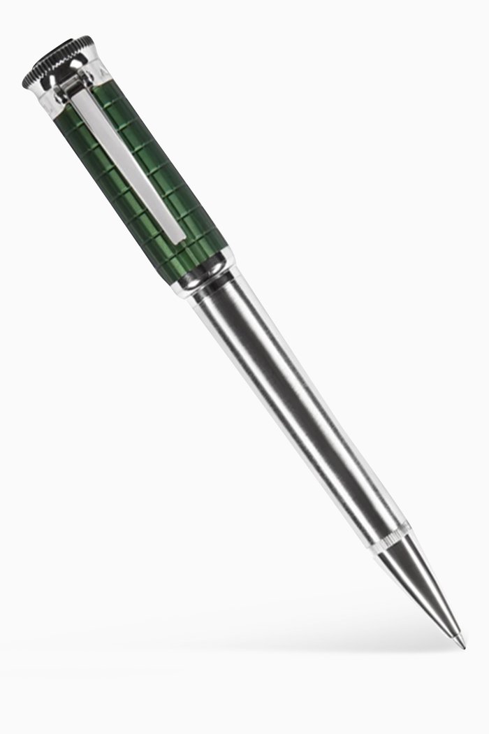 

Sentryman Rollagas Ballpoint Pen in Palladium, Green