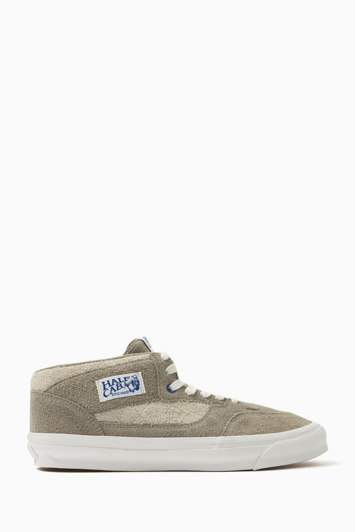 

OG Half Cab LX Sneakers in Suede, Neutral