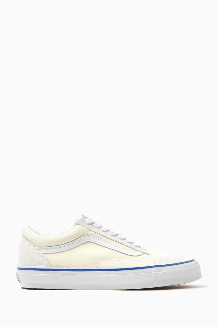 

OG Old Skool LX Sneakers in Suede & Canvas, White