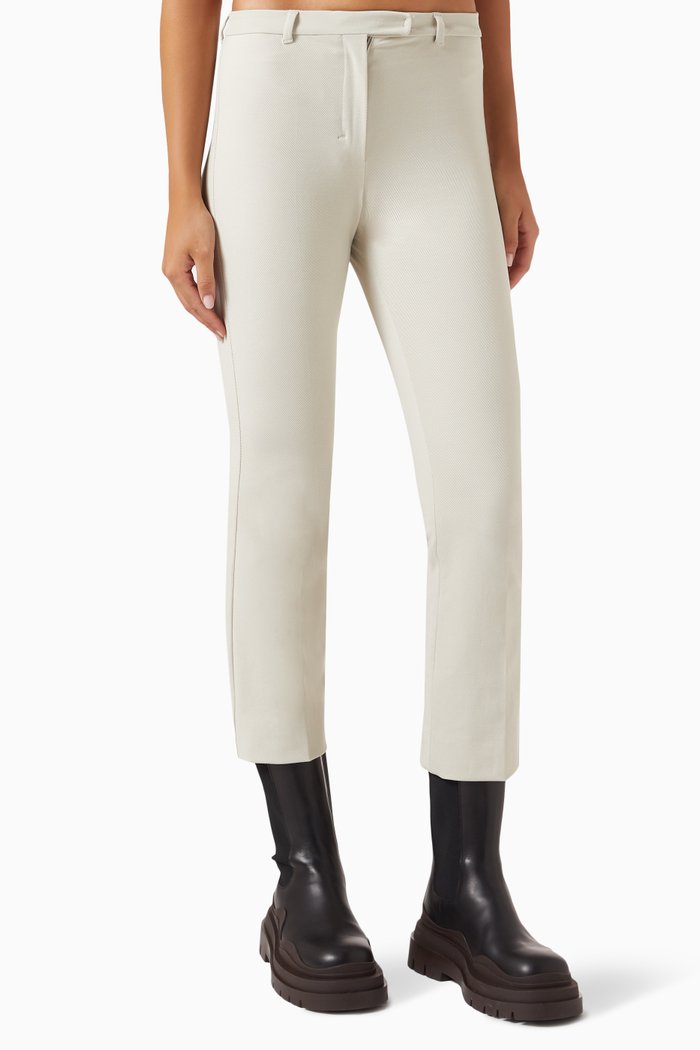

Umanita Pants in Stretch Cotton, Neutral