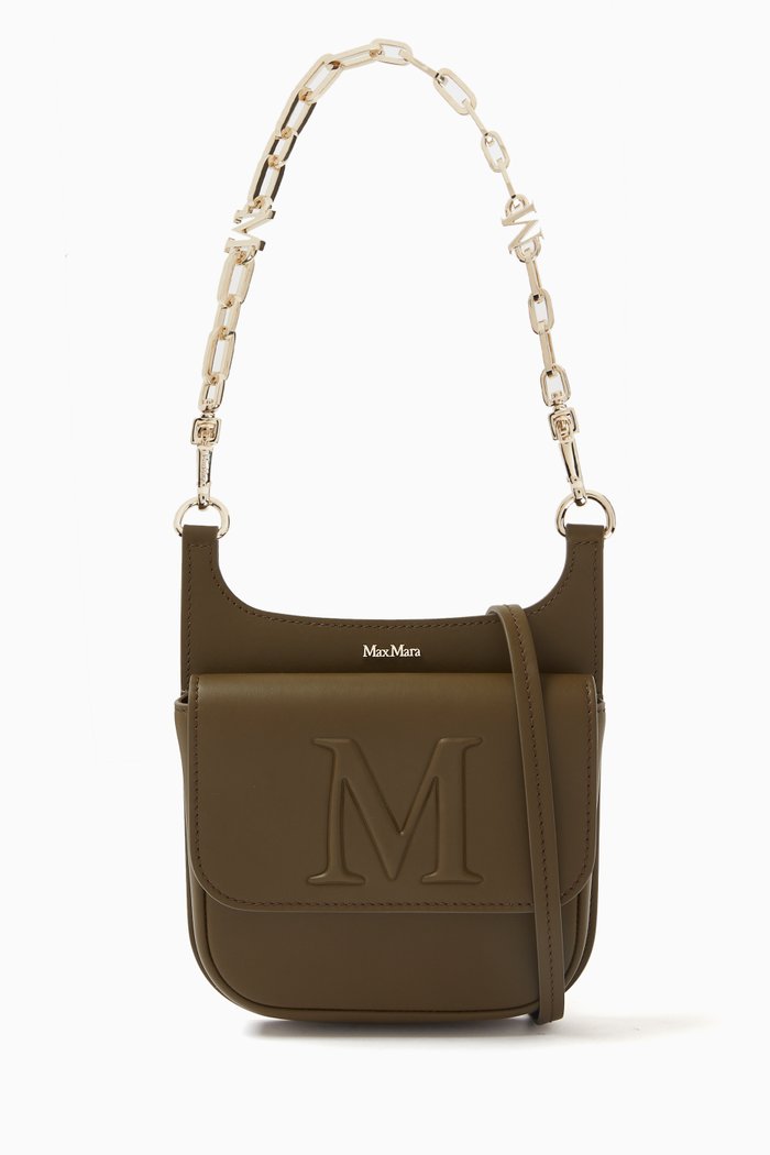 

Mym Bag in Smooth Leather, Green