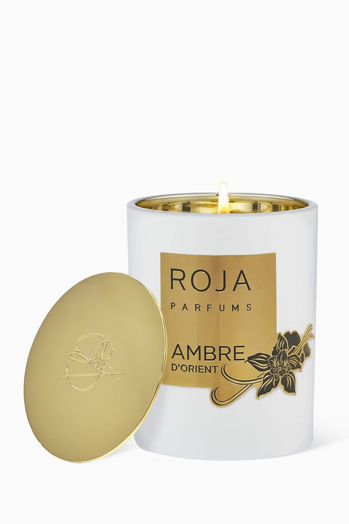 

Roja Ambre D’Orient Candle 300g, Colourless