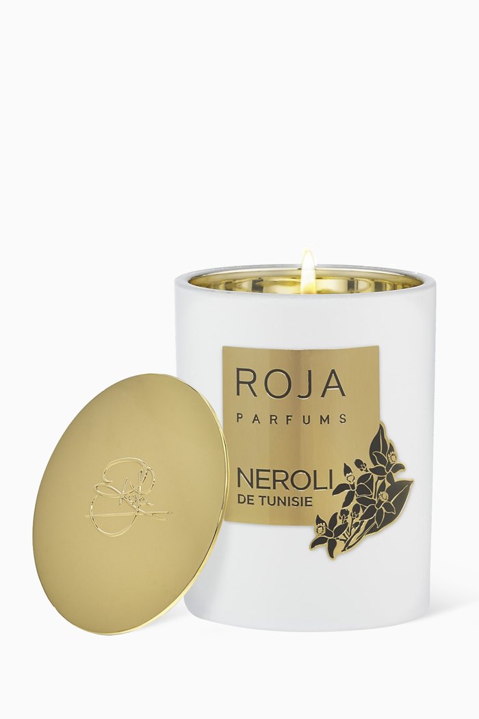 

Roja Neroli De Tunisie Candle 300g, Colourless