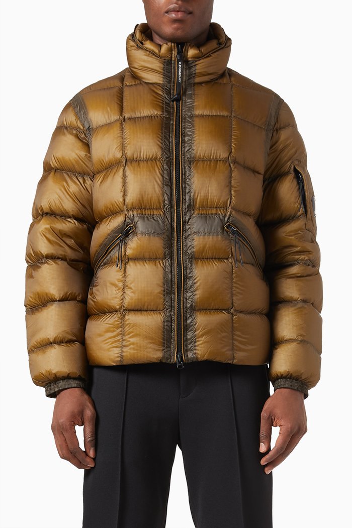 

Concealable Hood Jacket in Padded D.D. Shell, Neutral