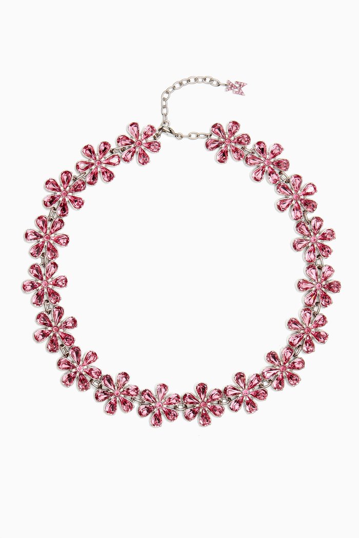 

Lily Crystal-embellished Choker, Pink
