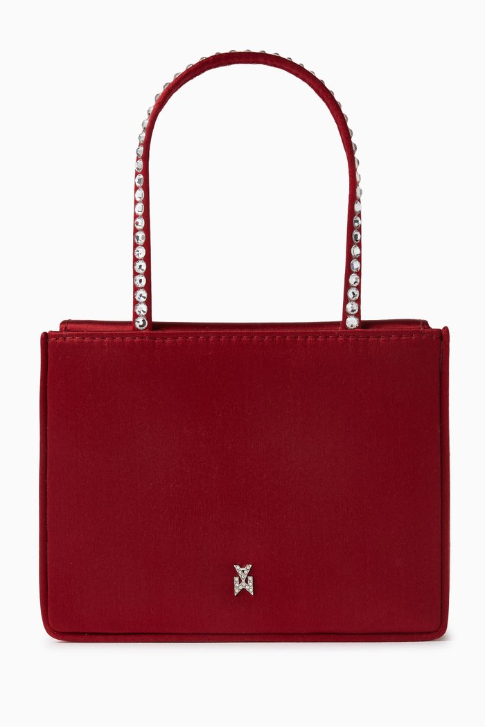 

Superamini Gilda Tote Bag in Satin, Red