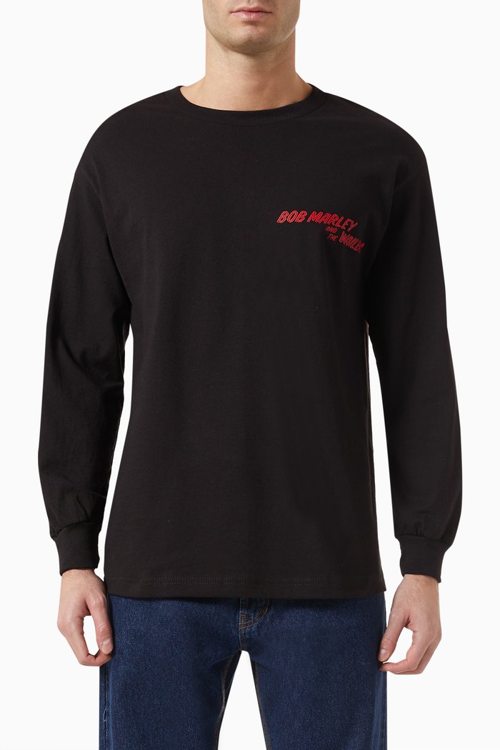 

Bob Marley T-shirt in Cotton, Black