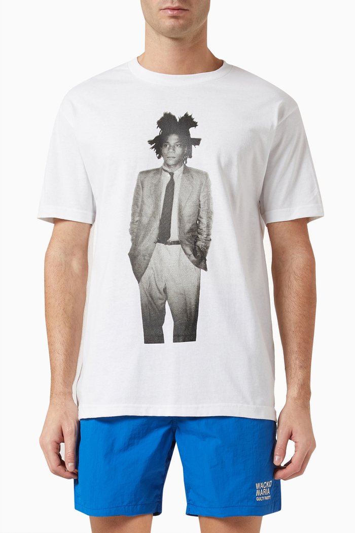 

Jean-Michel Basquiat T-shirt in Cotton, White