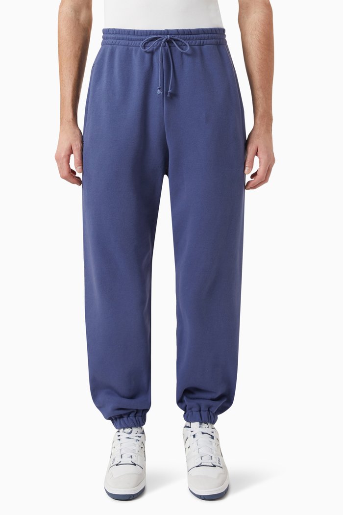 

Logo Sweatpants in Cotton Fleece, Blue