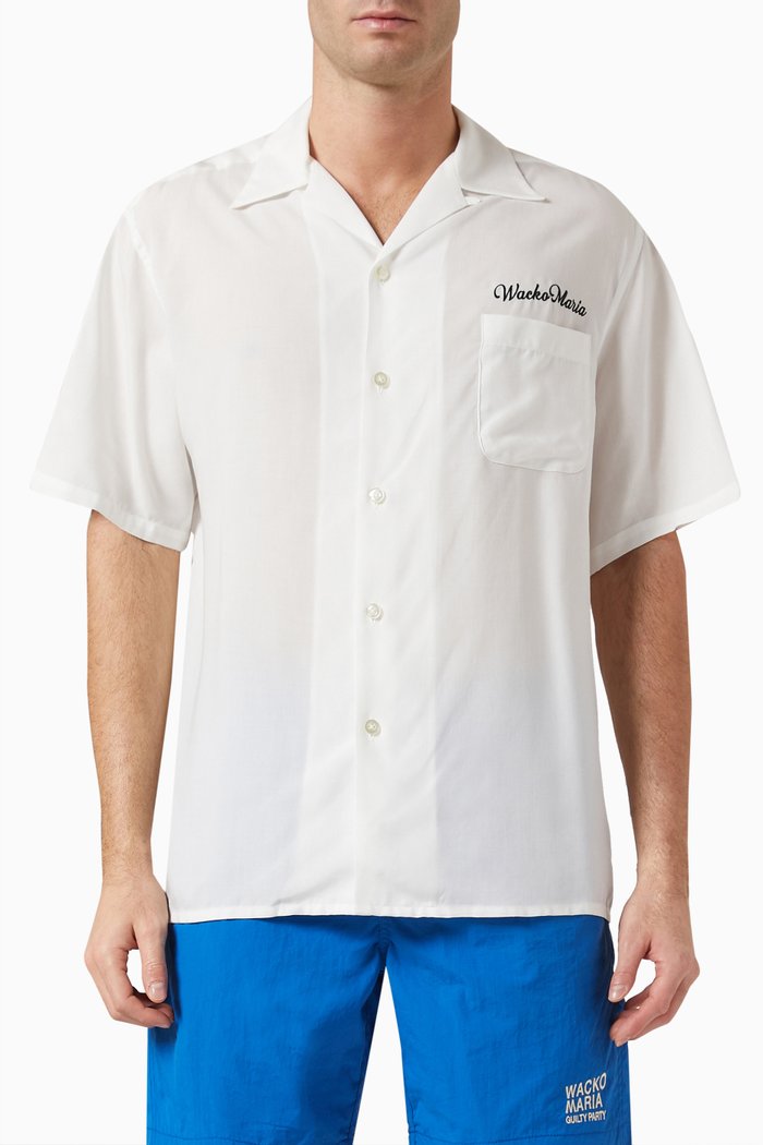 

50s Shirt in Lyocell, White