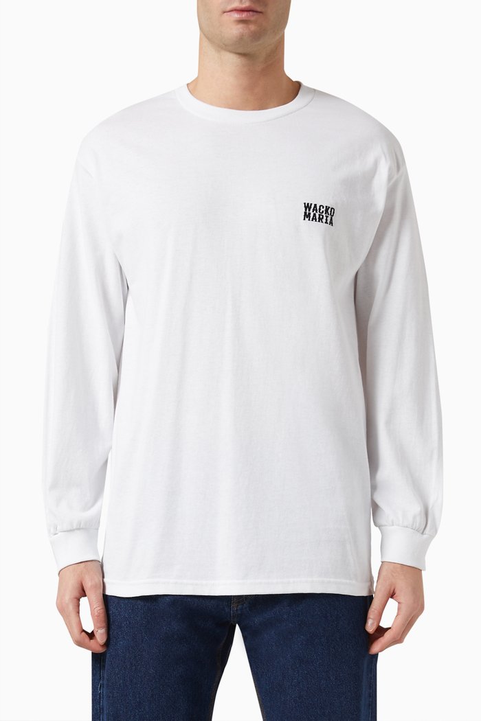 Logo T-shirt in Cotton, White
