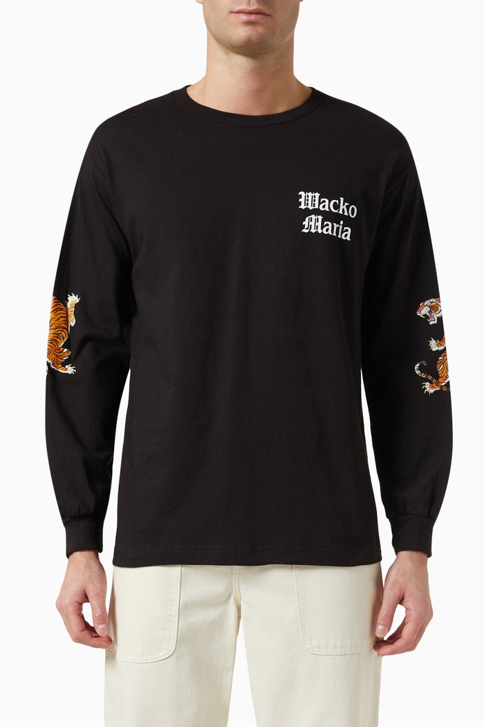 x Tim Lehi T-shirt in Cotton, Black