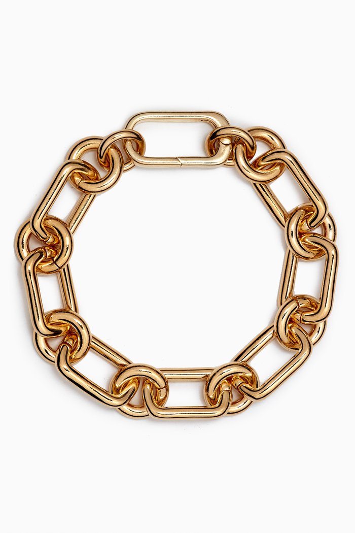 

Cresca Bracelet in 14kt Gold-plated Brass
