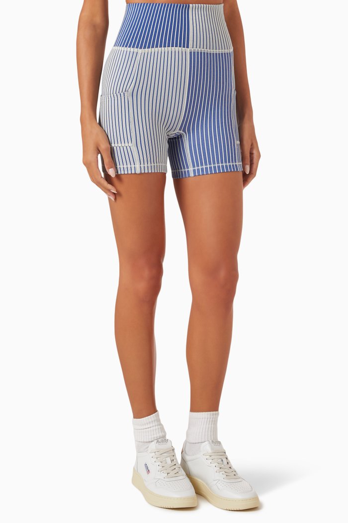 

x Wilson Ace Seamless Bike Shorts, Blue