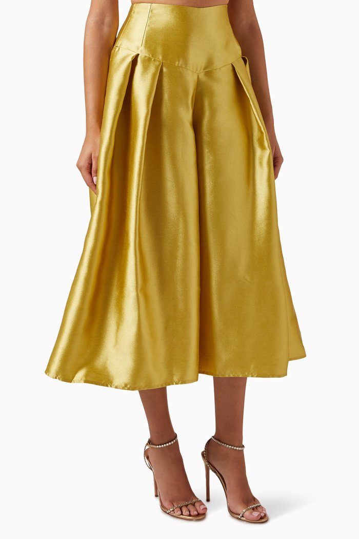 

Palazzo Pants, Yellow