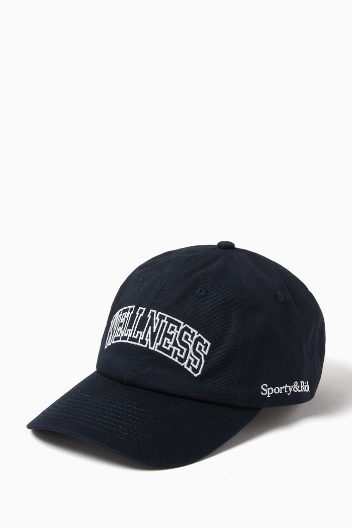 

Wellness Hat in Cotton-twill, Blue