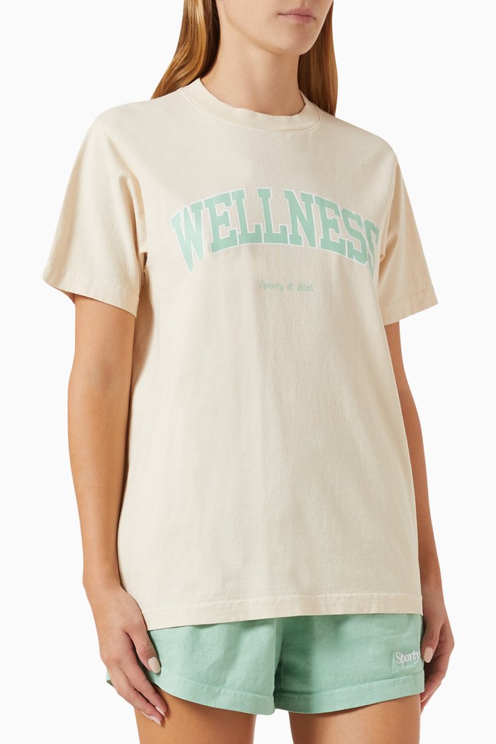 

Wellness Ivy T-shirt in Cotton-jersey, Neutral