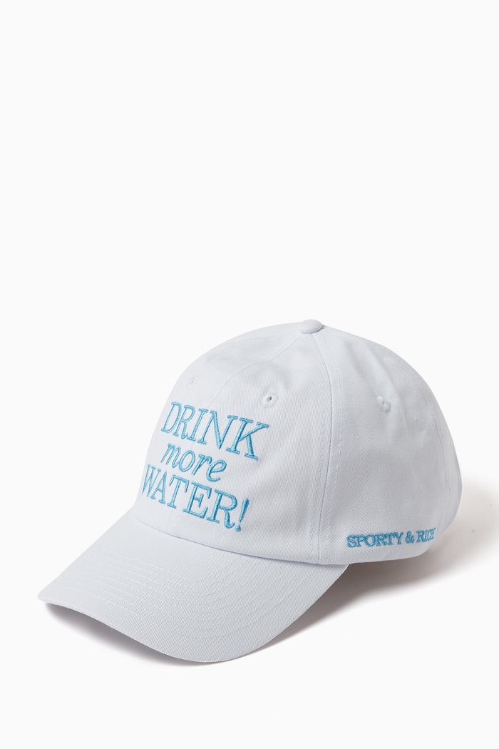 

Drink Water Hat in Cotton-twill, White