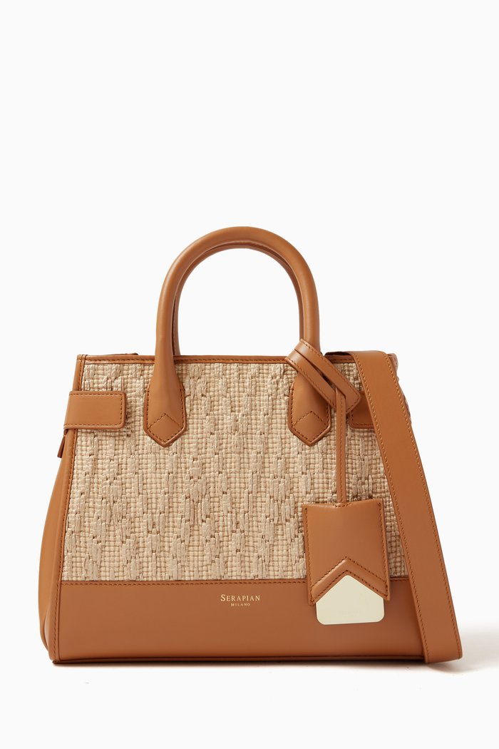 

Meliné Bag in Rafia, Multicolour