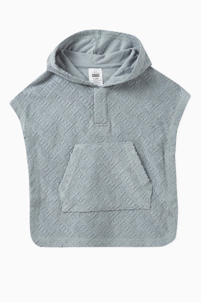 

Monogram Cover-up in Cotton-terry, Grey
