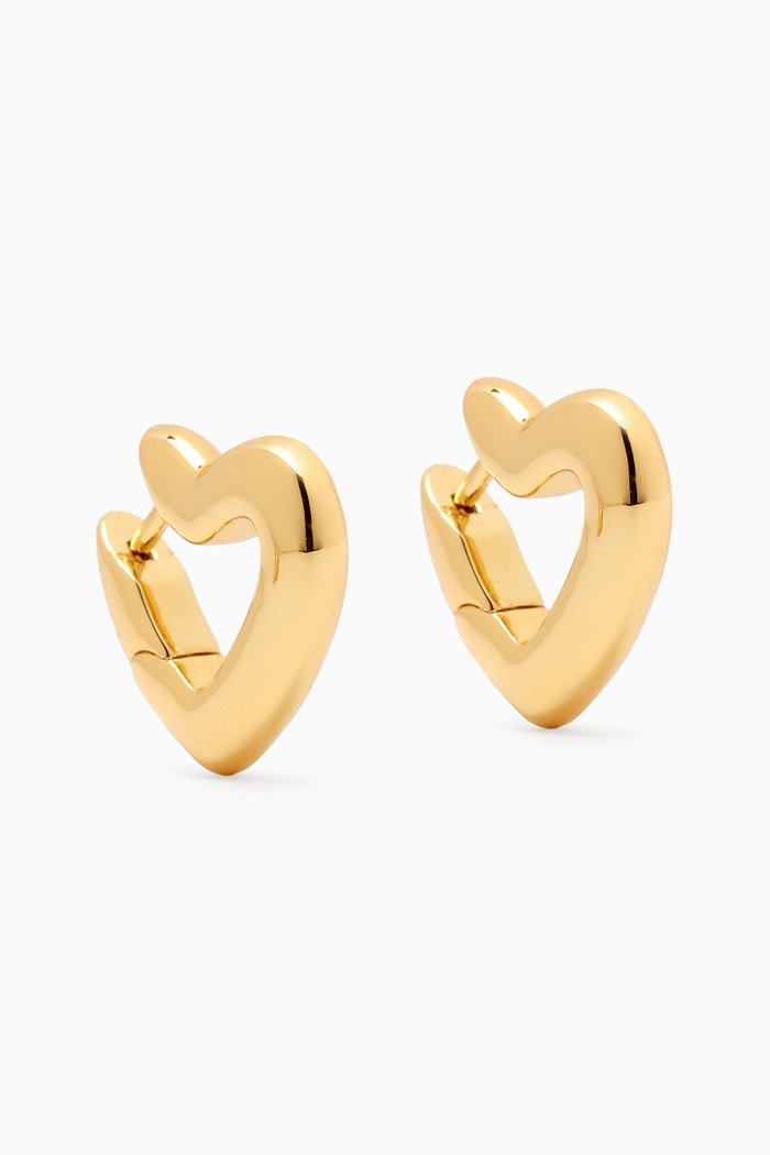

Loff Mini Hoops in 18kt Gold-plated Metal