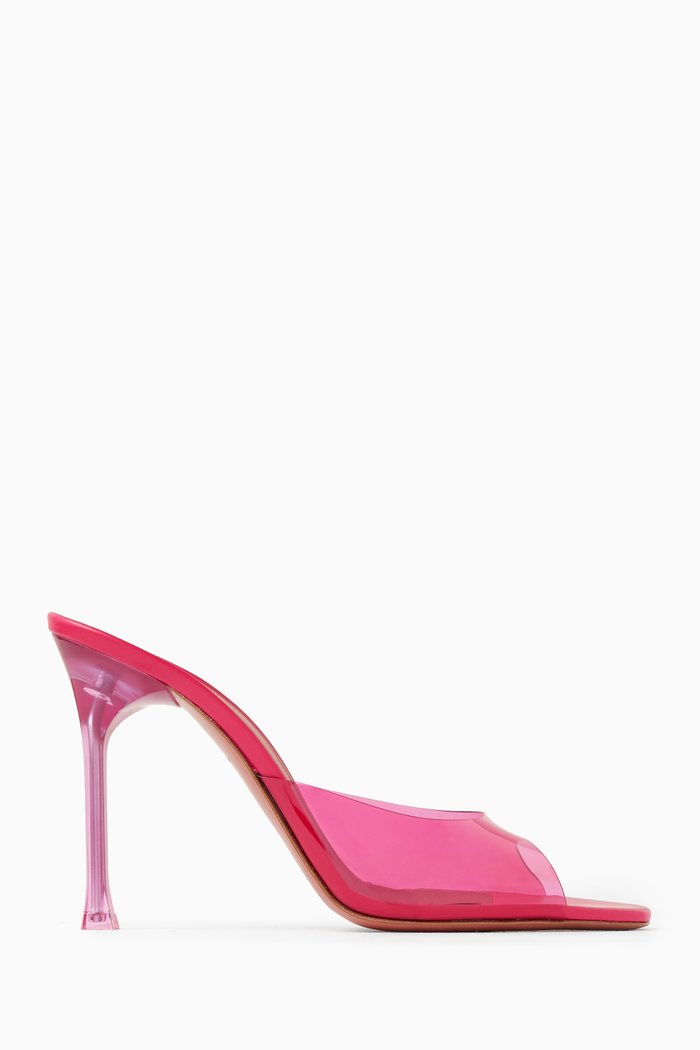 

Alexa 105 Mules in Leather, Pink