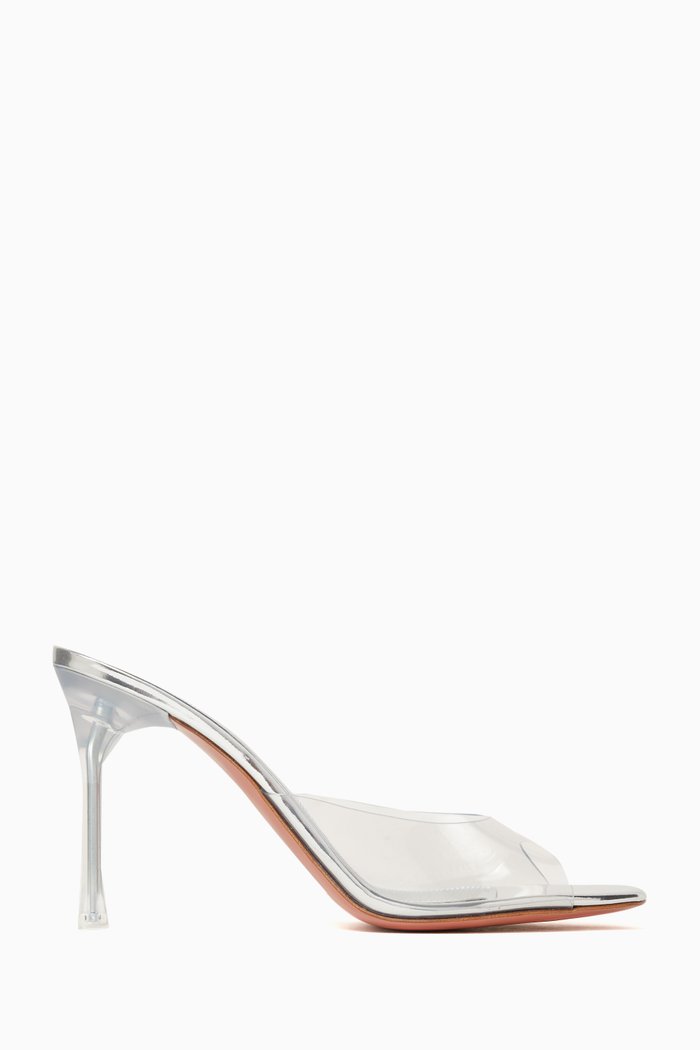 

Alexa 105 Mules in Leather, White