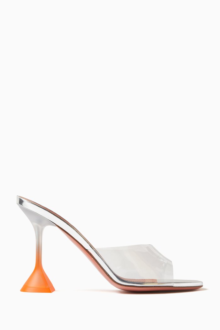 

Lupita 95 Mules in PVC, White